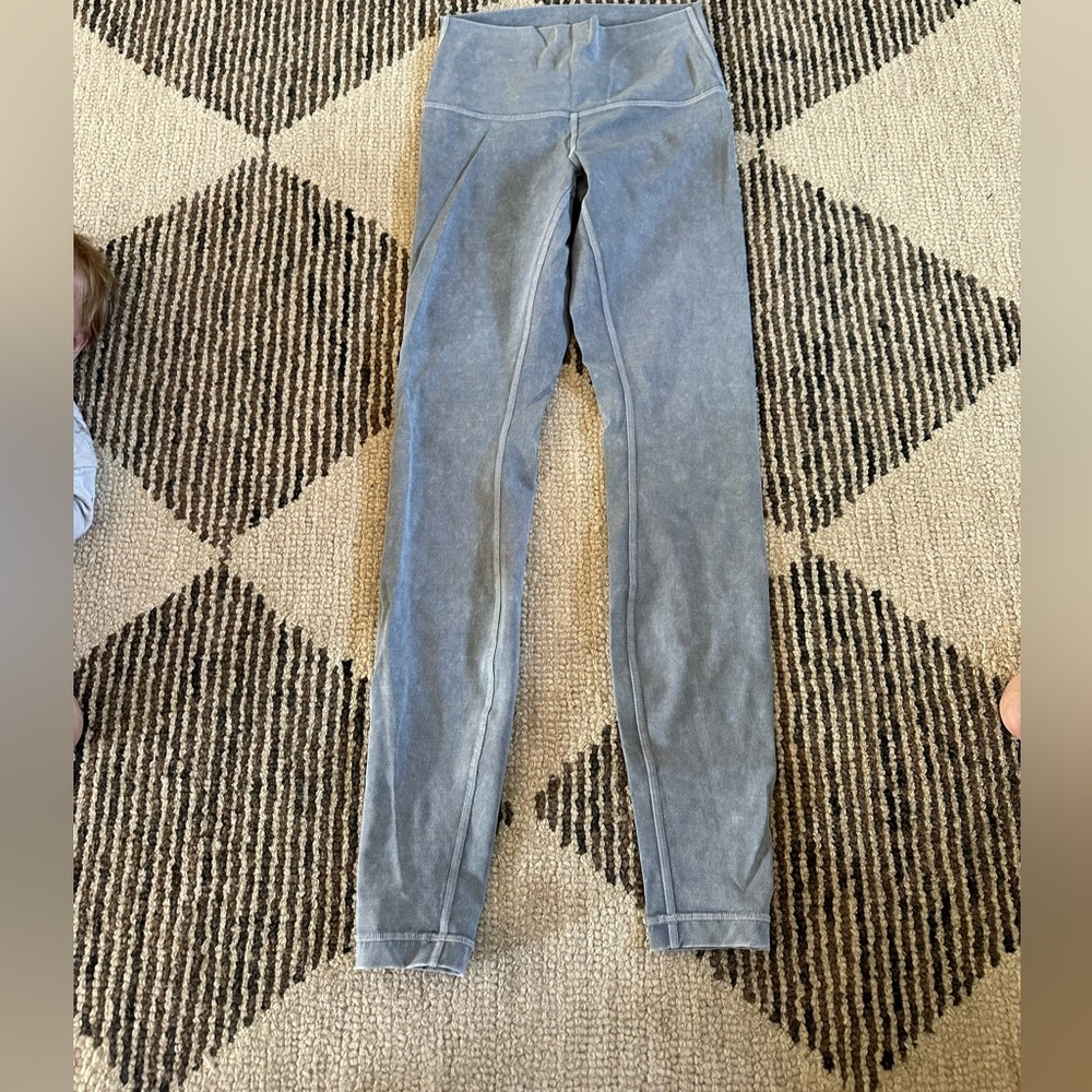 Lululemon chambray align leggings 28 inch